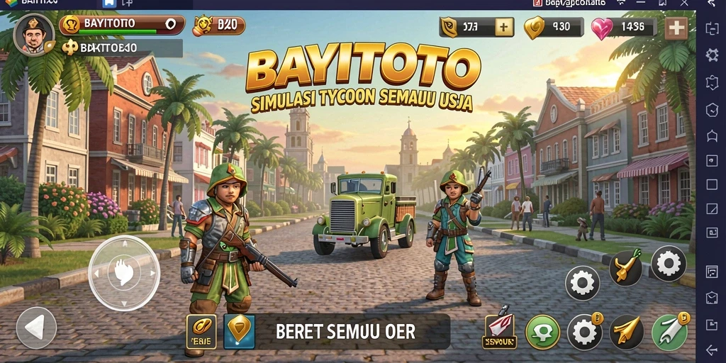 Tangkapan layar gameplay BAYITOTO dengan pengalaman Tycoon yang menantang.