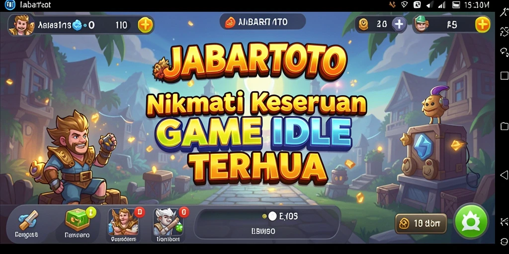 Tampilan gameplay <strong>JABARTOTO</strong> yang mengasyikkan dengan elemen <strong>Idle</strong>.