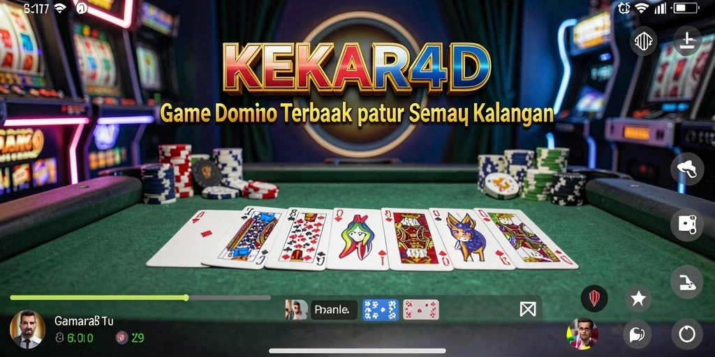 Tampilan menarik dan gameplay seru dalam KEKAR4D.
