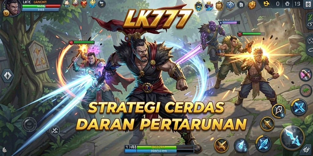 Tampilan gameplay LK777 menampilkan serangan strategis yang menegangkan.