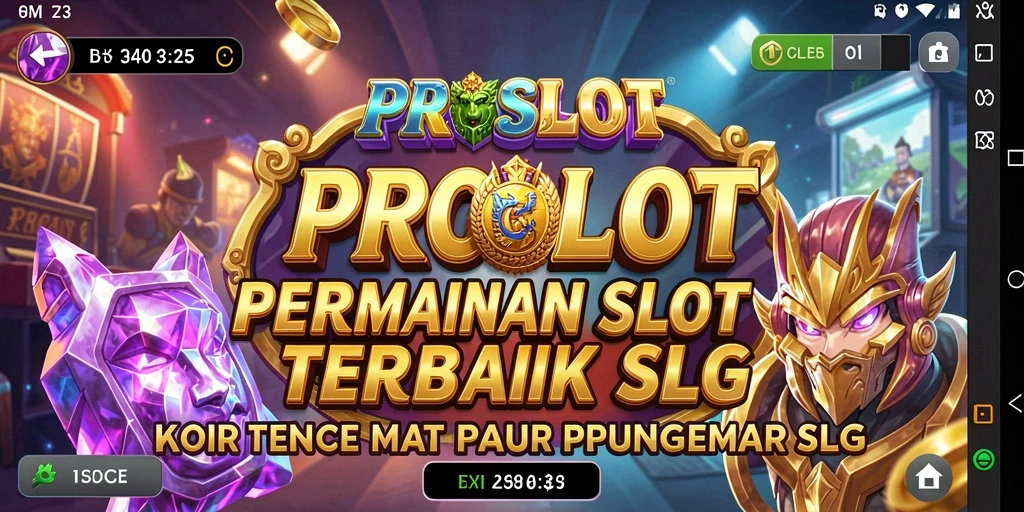 Screenshot gameplay PROSLOT yang menampilkan keberhasilan dalam permainan slot.