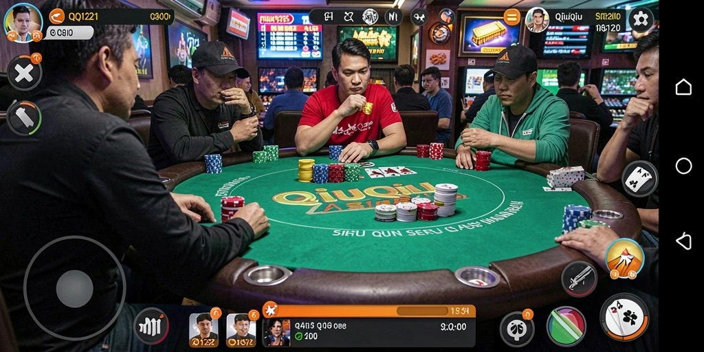 Tampilan gameplay seru QQ1221 yang menguji strategi Anda.
