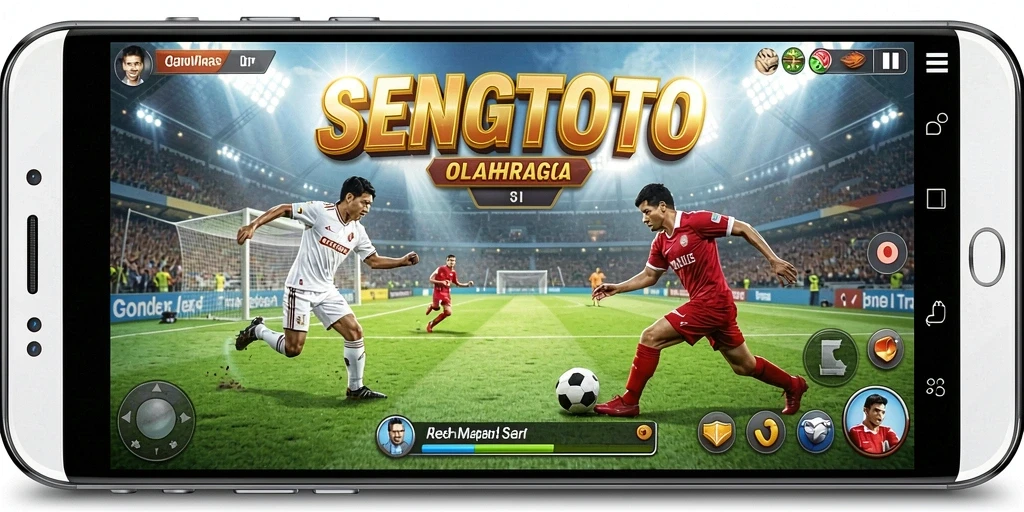 Tangkapan layar SENGTOTO menampilkan aksi seru dalam permainan olahraga.