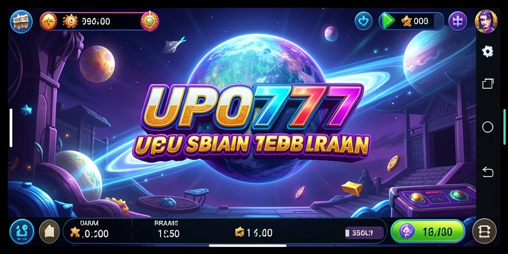 Screenshot gameplay UFO777 menampilkan grafis slot yang menarik dan fitur bonus.