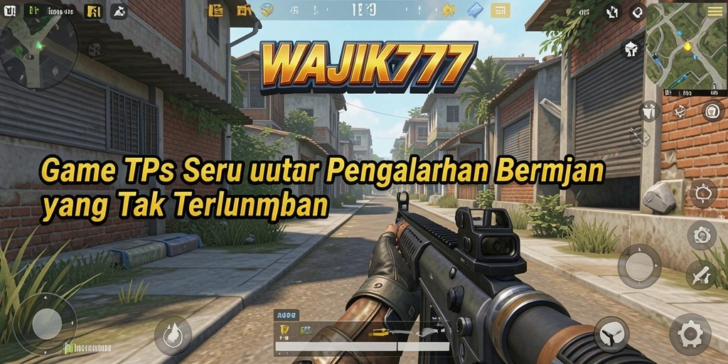 Screenshot gameplay WAJIK777 yang menunjukkan aksi seru dalam TPS.